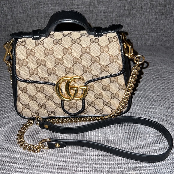 Gucci Handbags - COPY - GG Marmont small top handle bag